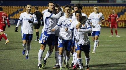 Raí celebra su gol. Foto: Real Zaragoza