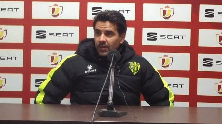 Míchel Sánchez en rueda de prensa