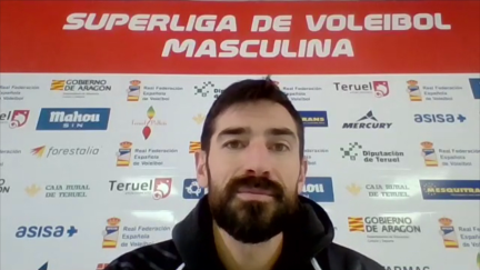 Maxi Torcello en rueda de prensa