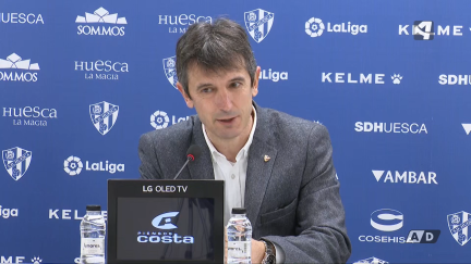 Pacheta durante la rueda de prensa.