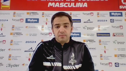 Miguel Rivera, entrenador del CV Teruel.
