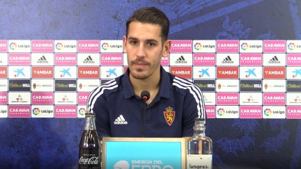 Álex Alegría en rueda de prensa