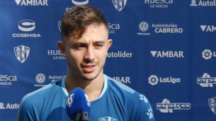 Pablo Maffeo, durante la intervención.