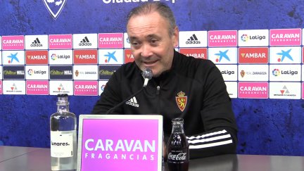 Juan Ignacio Martínez en rueda de prensa
