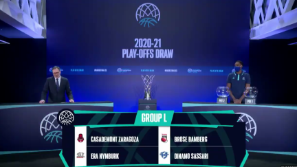 Una imagen del sorteo que ha tenido lugar en la tarde de este martes.