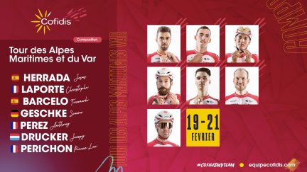 Equipo con el que el Cofidis va a competir en el Tour du Haut Var.