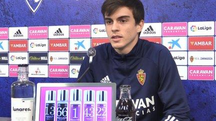 Francho en rueda de prensa