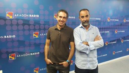 El equipo de Territorio Trail, Raúl Leorza y Alfonso García (de izq. a dcha.).