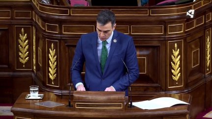 El presidente del Gobierno, Pedro Sánchez, comparece en el Congreso
