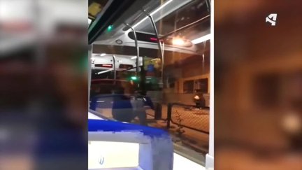 Video del momento de la agresión