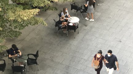 Una terraza en Zaragoza