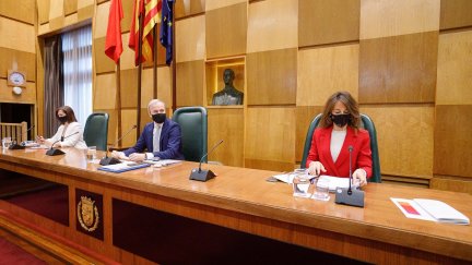 El pleno del Ayuntamiento de Zaragoza esta mañana