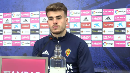 Chavarría, durante la rueda de prensa.