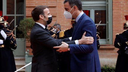 Macron y Sánchez