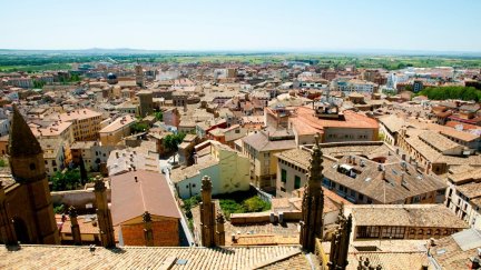 Foto panorámica de Huesca