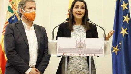 Inés Arrimadas y Daniel Pérez