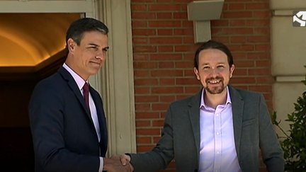 Pedro Sánchez y Pablo Iglesias