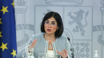 La ministra de Sanidad, Carolina Darias