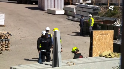 Este lunes fallecieron dos personas a causa de un accidente laboral