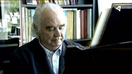 Antón García Abril en un vídeo de Aragón Noticias