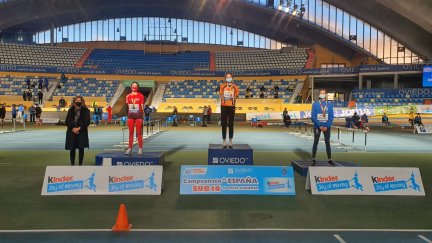 Maia López ha rozado la medalla de oro en una emocionante final de salto de altura.