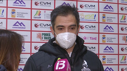 Miguel Rivera, entrenador del CV Teruel.