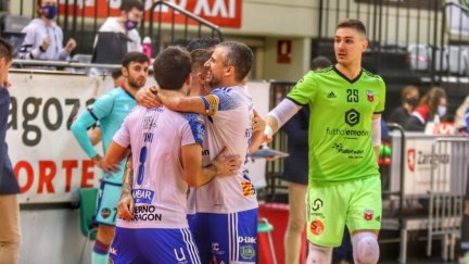 Encuentro del Fútbol Emotion Zaragoza frente al Levante, en la jornada 17. Imagen: Jorge Vicioso.