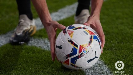 Imagen de un encuentro de la Liga Santander