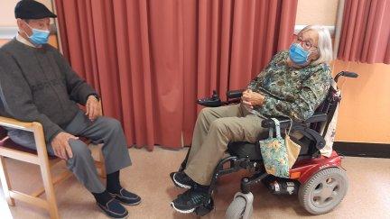 Manuel Cebolla y Emilia Nájera tres meses después de recibir las primeras vacunas (DGA)