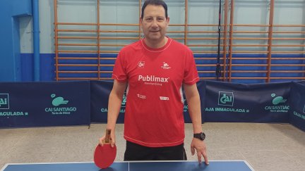 Jorge Gambra, de Publimax CAI Santiago durante la competición.