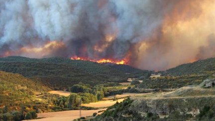 Hay peligro de incendio en Aragón hasta el 15 de octubre