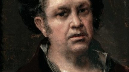 Autorretrato de Francisco de Goya.