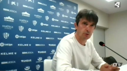 Pacheta durante la rueda de prensa.