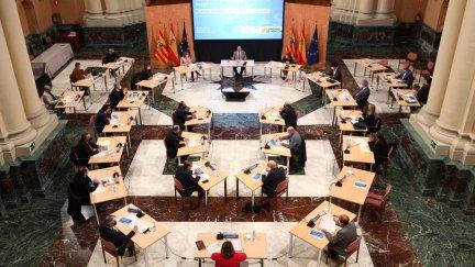 Reunión de la Mesa de Sanidad.