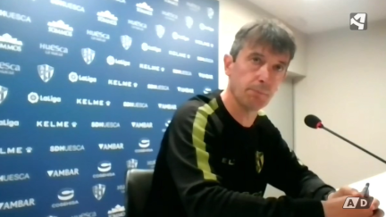 Pacheta durante la rueda de prensa.