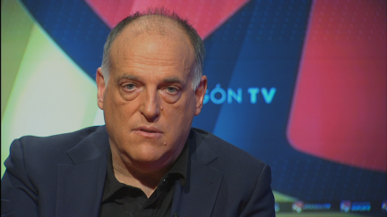 Javier Tebas ya habló sobre el poyecto de la Superliga europea en su entrevista con Aragón Deporte la semana pasada.