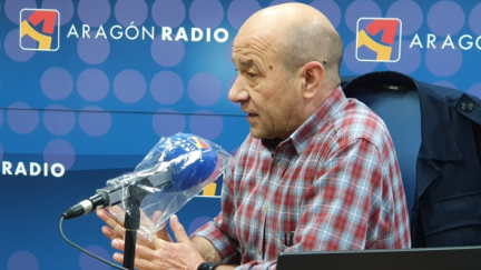 Daniel Alastuey, secretario general de UGT Aragón, en Aragón Radio.