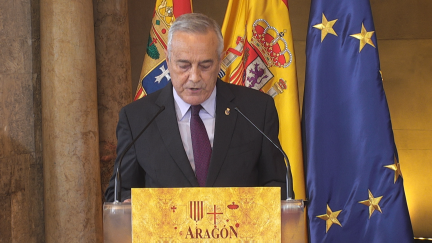 Javier Sada durante su discurso.