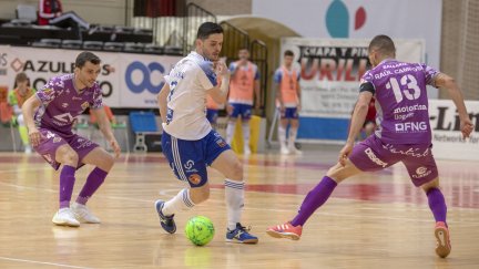 El conjunto de David Marín recibirá al Córdoba este domingo a las 12:00 horas. Foto: Fútbol Emotion Zaragoza.