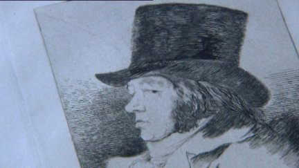 Autorretrato de Goya.