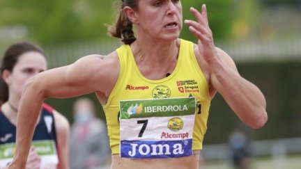 Sonia Molina durante una competición.