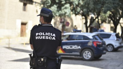 Los controles se han reforzado en la zona de ocio de la capital oscense (Foto: Archivo Europa Press)