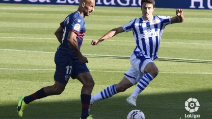 Mikel Rico durante el encuentro de este sábado.