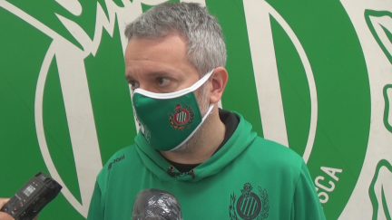 Óscar Lata, durante su comparecencia de prensa de este lunes.