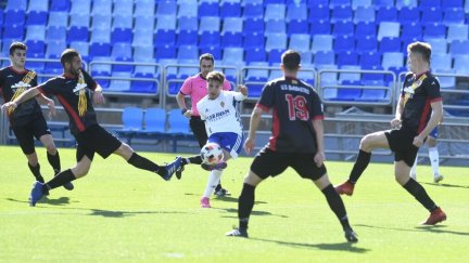 Imagen del Deportivo Aragón - Barbastro. Imagen: Real Zaragoza