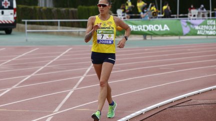 Ainhoa Pinedo ha conseguido el primer puesto en la prueba de 5.000 metros marcha