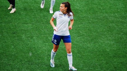 Nora, durante un partido. Imagen: Zaragoza CFF.
