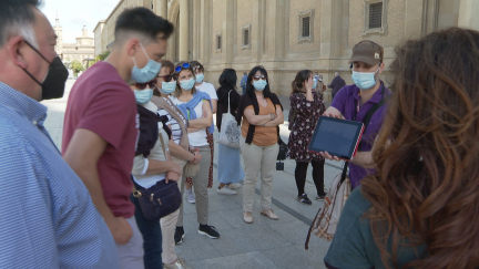 Visitas guiadas en el entorno de la Basílica del Pilar.
