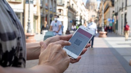 La app del Ayuntamiento de Zaragoza, 'Volveremos'.