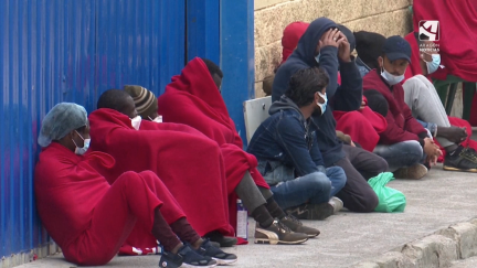 Crisis migratoria en Ceuta.